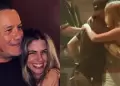 �Muy enamorado! Alejandro Sanz besa a Stephanie Cayo en pleno concierto y reconfirma su romance