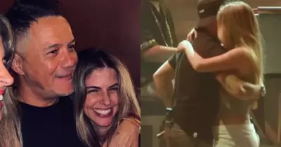 Alejandro Sanza reafirma su romance con Stephanie Cayo
