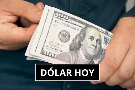 Precio del d�lar HOY en Per�: �Cu�l es el tipo de cambio para este lunes 20 de a