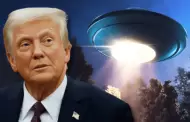 Donald Trump anunci� que har� p�blicos documentos "muy interesantes" sobre ovnis: "Muy pronto"