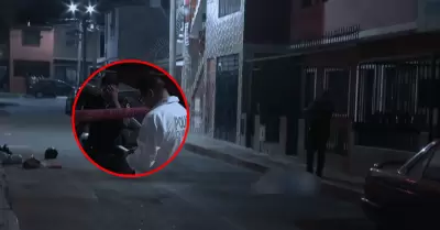 Joven de 26 a�os es asesinado a balazos en San Mart�n de Porres