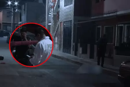 Joven de 26 a�os es asesinado a balazos en San Mart�n de Porres