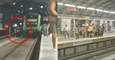 Cinco estaciones de la L�nea 1 del Metro fueron cerradas tras incidente.