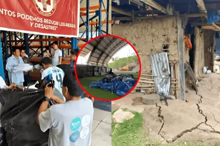 GORE San Mart�n entrega bienes a damnificados del caser�o Eladio Tapullima