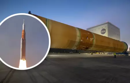 La NASA se anticipa un a�o: Hoy trasladar� parte del cohete de Artemis III para