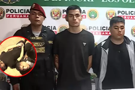 Cay� banda criminal 'Los Demonios del Mal' en Los Olivos