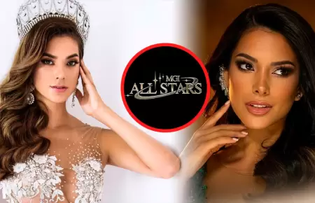 Suheyn Cipriani en el Miss Grand International All Stars.