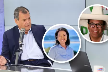 Nieto riega acuerdo con el fujimorismo o Roberto S�nchez en segunda vuelta: "Me