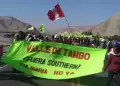 T�a Mar�a: Ciudadanos de Arequipa anuncian marcha para este viernes tras reactivaci�n del proyecto minero