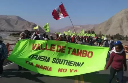 T�a Mar�a: Ciudadanos de Arequipa anuncian marcha para este viernes tras reactiv