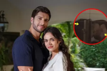 Mayra Go�i es ampayada con actor Rodrigo Brand