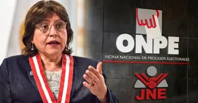 Delia Espinoza opin� sobre jefes electorales.