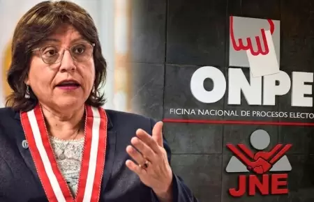 Delia Espinoza opin� sobre jefes electorales.