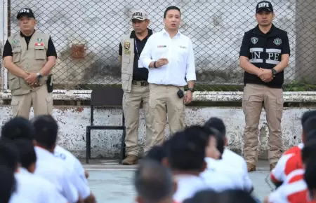 Ministro de Justicia anuncia el traslado de 91 internos en regi�n San Mart�n