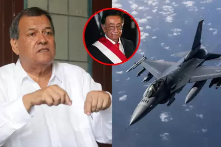 Jorge Nieto insta a Balc�zar a mantener la postergaci�n de compra de aviones F-1