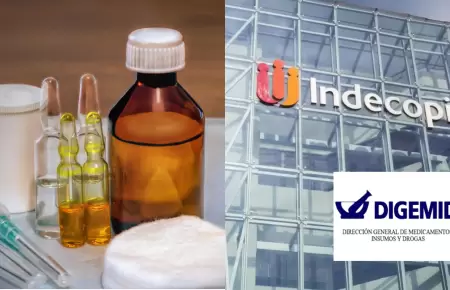 Indecopi alerta sobre retiro de mercado de inyectable de gentamicina por orden d