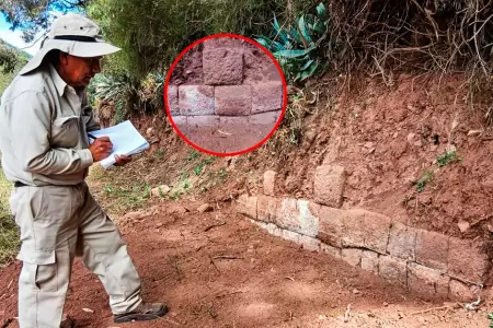 Personal de Sitios Arqueol�gicos del Valle Sur (SAVS) hall� los restos en San Je