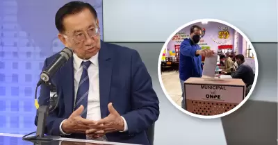 Jos� Balc�zar evita referirse a pedido de elecciones complementarias: "No podr�a