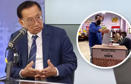 Jos� Balc�zar evita referirse a pedido de elecciones complementarias: "No podr�a