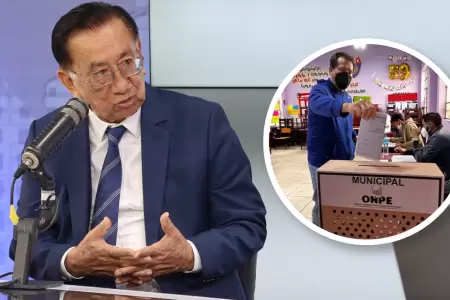 Jos� Balc�zar evita referirse a pedido de elecciones complementarias: "No podr�a