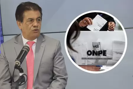 Tom�s G�lvez descart� que Fiscal�a pueda intervenir en el conteo de votos.