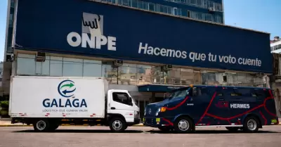 Hermes revela que ONPE le solicit� 40 camiones un d�a antes de las elecciones, p