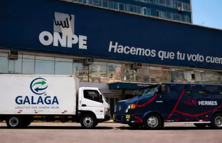 Hermes revela que ONPE le solicit� 40 camiones un d�a antes de las elecciones, p