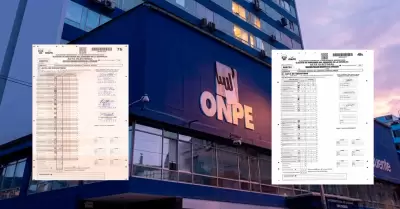 Acta fue modificada por la ONPE.