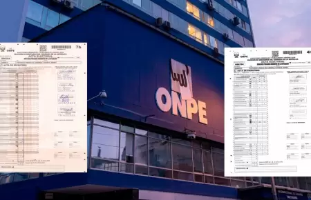 Acta fue modificada por la ONPE.