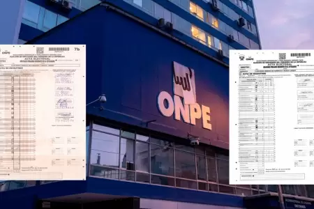 Acta fue modificada por la ONPE.