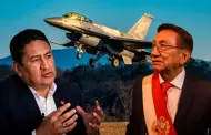 Vladimir Cerr�n advierte a Balc�zar por compra de aviones F-16: "Ser� encausado por colusi�n"
