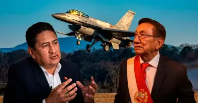 El l�der de Per� Libre cuestion� la compra de Aviones F-16.