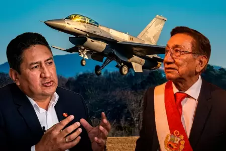 El l�der de Per� Libre cuestion� la compra de Aviones F-16.