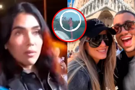 La modelo y amiga de Baigorria se mostr� indignada por el comportamiento de Pala