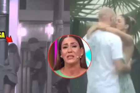 Tilsa Lozano pasa la noche con su saliente, pero �l la niega