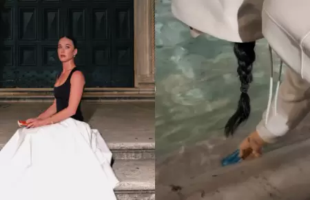 Katy Perry lanza su tarjeta de cr�dito a la Fontana di Trevi