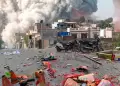 Explosi�n en f�brica de fuegos artificiales: Reportan al menos 13 muertos y m�s de 30 heridos