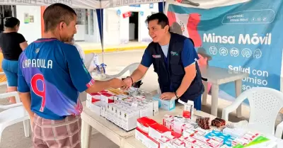 Minsa M�vil brindar� atenci�n gratuita de salud en Chiclayo.