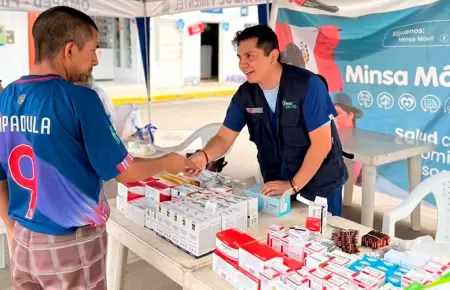 Minsa M�vil brindar� atenci�n gratuita de salud en Chiclayo.