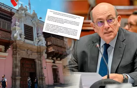 Exministros mostraron su respaldo a la posici�n del renunciante Hugo de Zela.