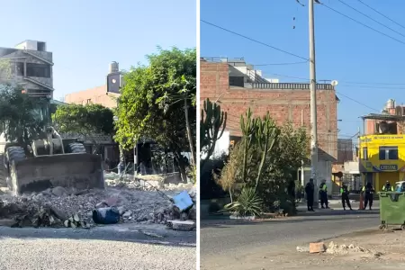 Recuperaci�n de terreno genera cuestionamientos vecinales en Gregorio Albarrac�n