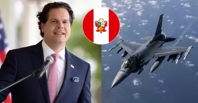 Embajador de EE.UU., Bernie Navarro, confirma que 12 de 24 aviones F-16 llegar�n