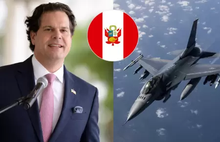 Embajador de EE.UU., Bernie Navarro, confirma que 12 de 24 aviones F-16 llegar�n