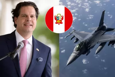 Embajador de EE.UU., Bernie Navarro, confirma que 12 de 24 aviones F-16 llegar�n