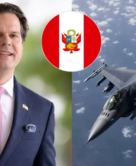 Embajador de EE.UU., Bernie Navarro, confirma que 12 de 24 aviones F-16 llegar�n