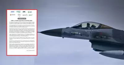 Gremios empresariales acerca de compra de material de defensa a�rea