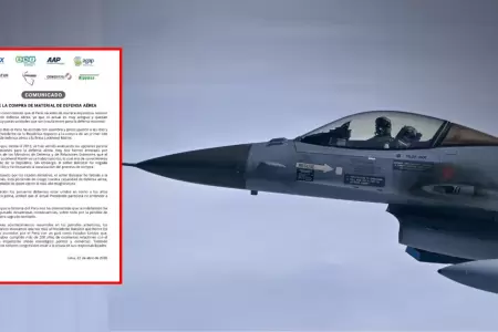 Gremios empresariales acerca de compra de material de defensa a�rea