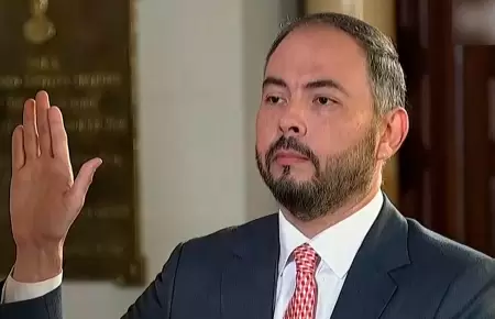 Ceremonia en Palacio dio a conocer el reemplazo de Carlos D�az tras su renuncia.