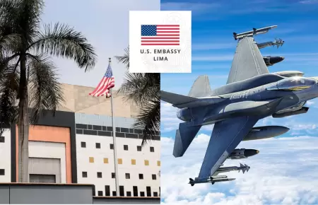 Embajada de EE.UU. en Per� confirma firma t�cnica de los F-16 el lunes 20 de abr