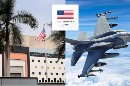 Embajada de EE.UU. en Per� confirma firma t�cnica de los F-16 el lunes 20 de abr